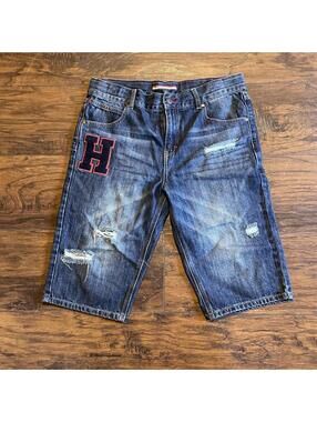 Tommy Hilfiger Kid's Blue and Navy Shorts